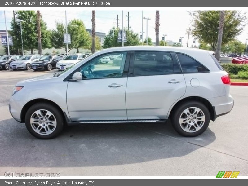 Billet Silver Metallic / Taupe 2007 Acura MDX Technology