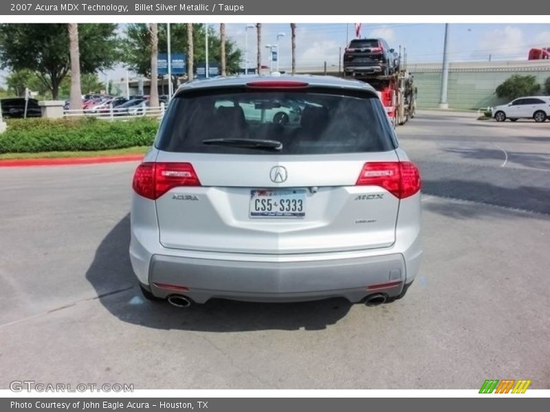 Billet Silver Metallic / Taupe 2007 Acura MDX Technology