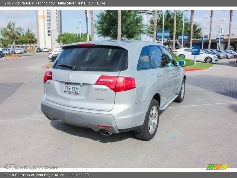 Billet Silver Metallic / Taupe 2007 Acura MDX Technology