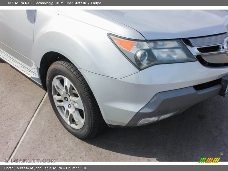 Billet Silver Metallic / Taupe 2007 Acura MDX Technology