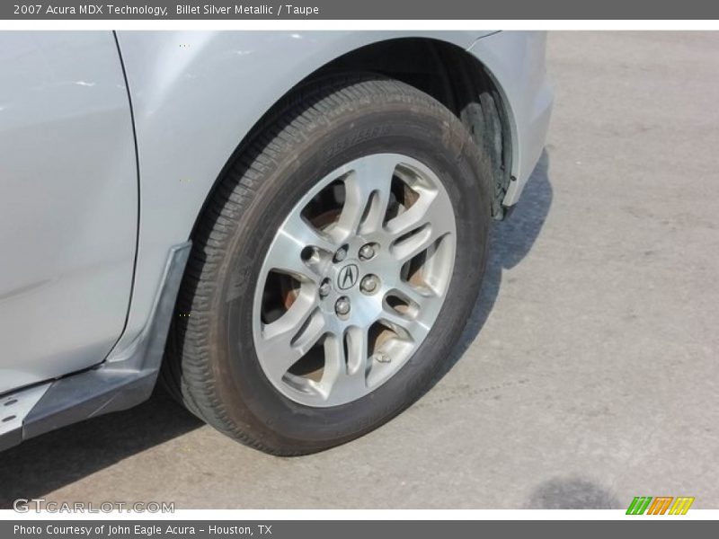 Billet Silver Metallic / Taupe 2007 Acura MDX Technology