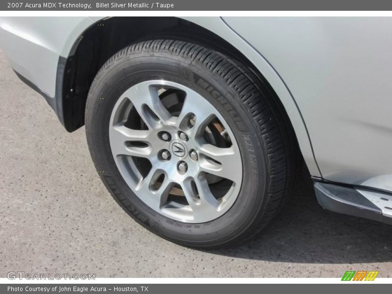 Billet Silver Metallic / Taupe 2007 Acura MDX Technology