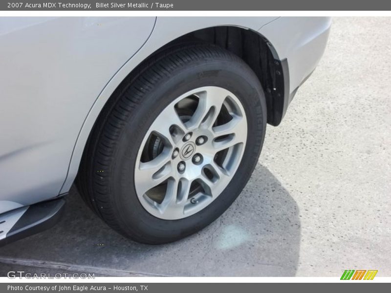Billet Silver Metallic / Taupe 2007 Acura MDX Technology