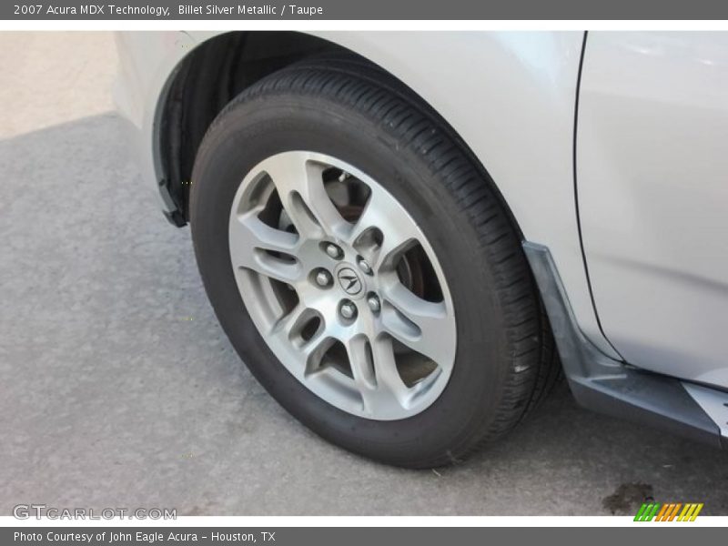 Billet Silver Metallic / Taupe 2007 Acura MDX Technology