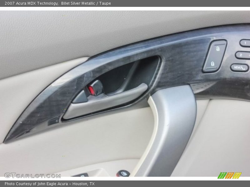 Billet Silver Metallic / Taupe 2007 Acura MDX Technology