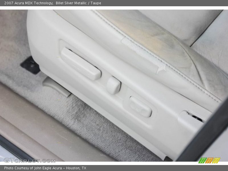 Billet Silver Metallic / Taupe 2007 Acura MDX Technology