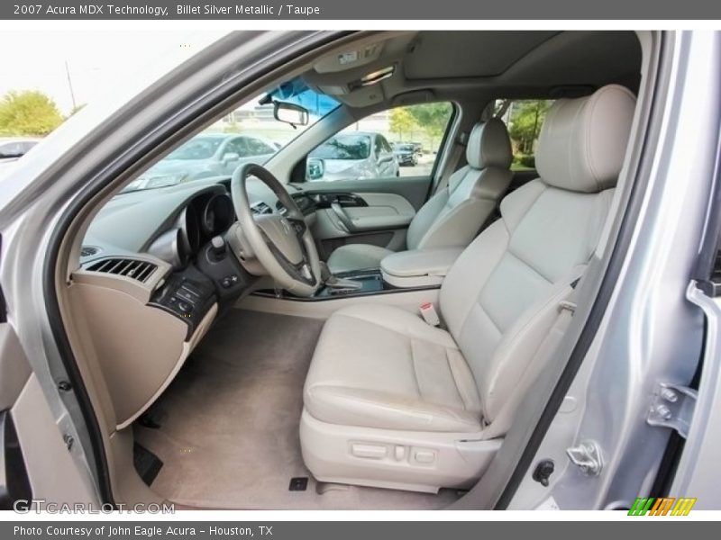 Billet Silver Metallic / Taupe 2007 Acura MDX Technology