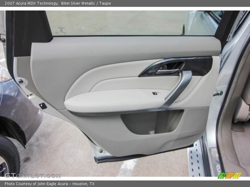Billet Silver Metallic / Taupe 2007 Acura MDX Technology