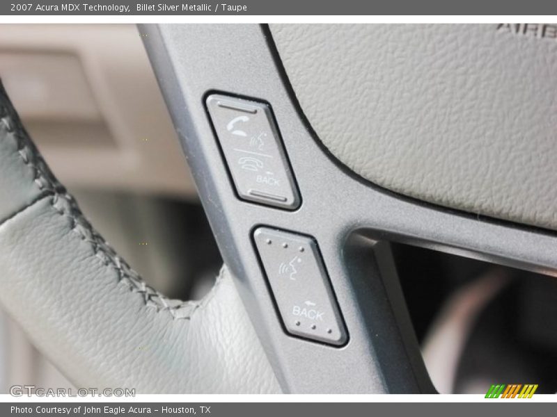 Billet Silver Metallic / Taupe 2007 Acura MDX Technology