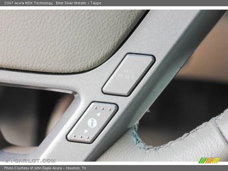 Billet Silver Metallic / Taupe 2007 Acura MDX Technology