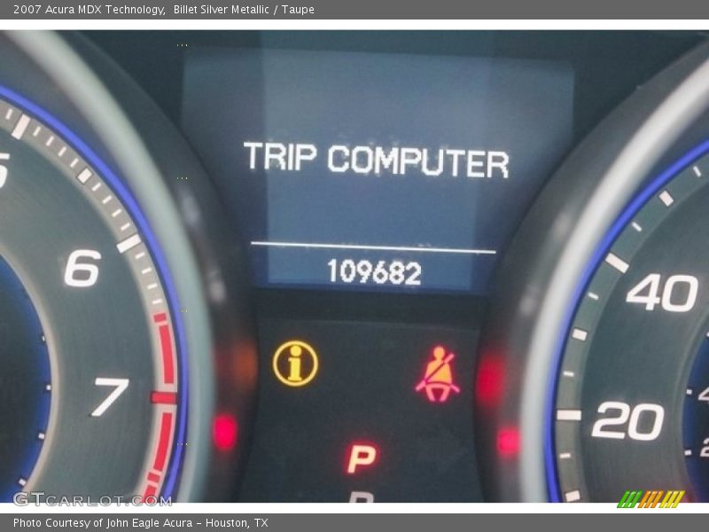 Billet Silver Metallic / Taupe 2007 Acura MDX Technology