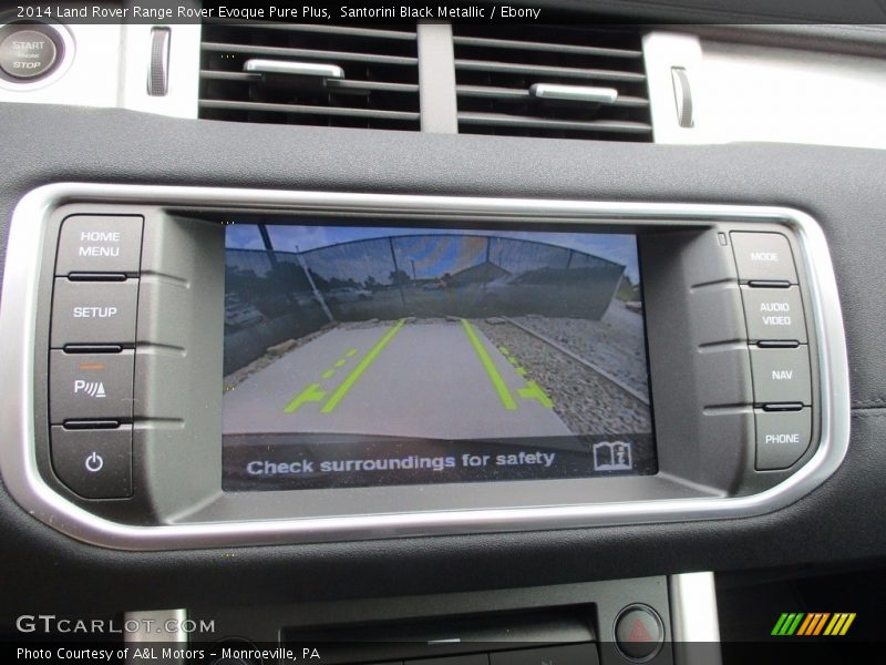 Santorini Black Metallic / Ebony 2014 Land Rover Range Rover Evoque Pure Plus