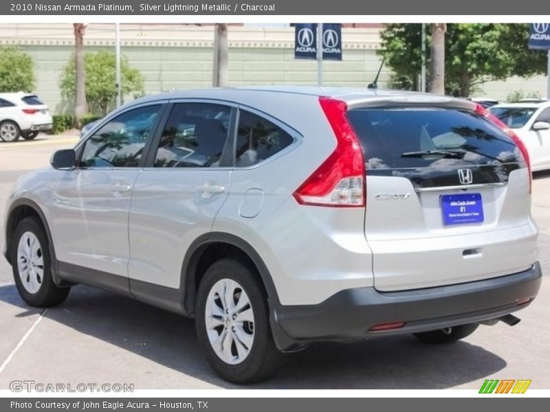 Silver Lightning Metallic / Charcoal 2010 Nissan Armada Platinum