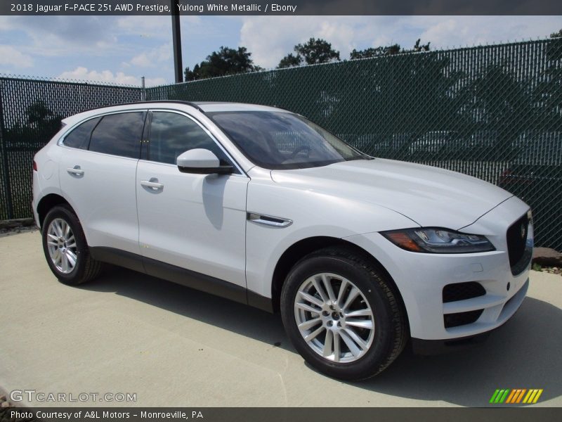  2018 F-PACE 25t AWD Prestige Yulong White Metallic