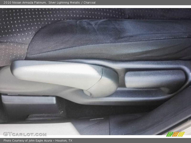 Silver Lightning Metallic / Charcoal 2010 Nissan Armada Platinum