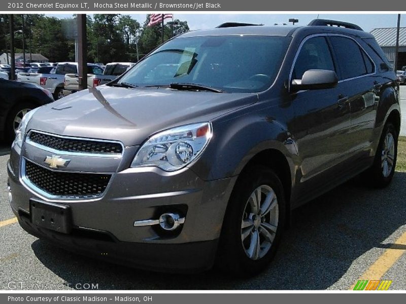 Mocha Steel Metallic / Brownstone/Jet Black 2012 Chevrolet Equinox LT