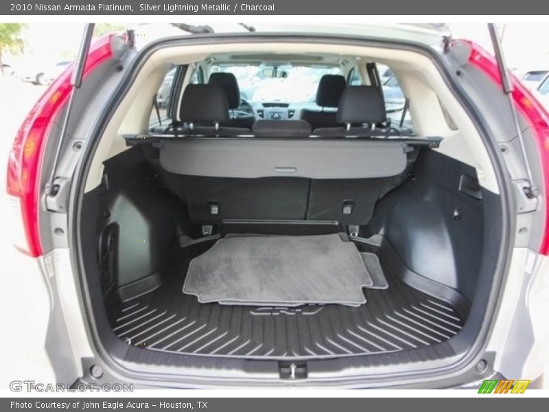 Silver Lightning Metallic / Charcoal 2010 Nissan Armada Platinum