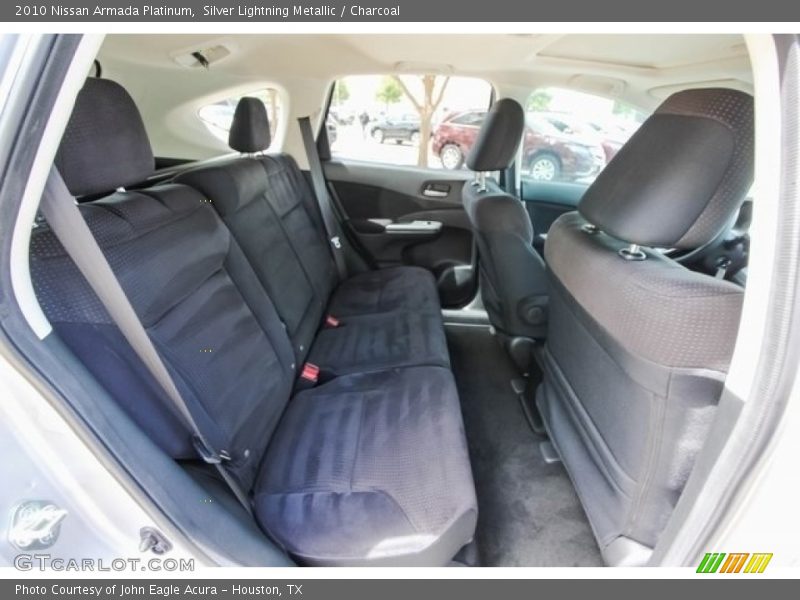 Silver Lightning Metallic / Charcoal 2010 Nissan Armada Platinum