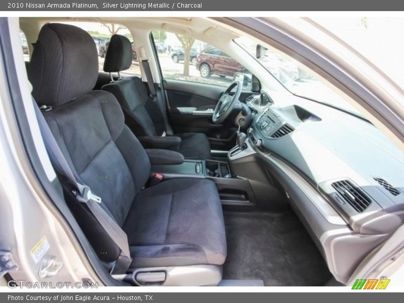 Silver Lightning Metallic / Charcoal 2010 Nissan Armada Platinum