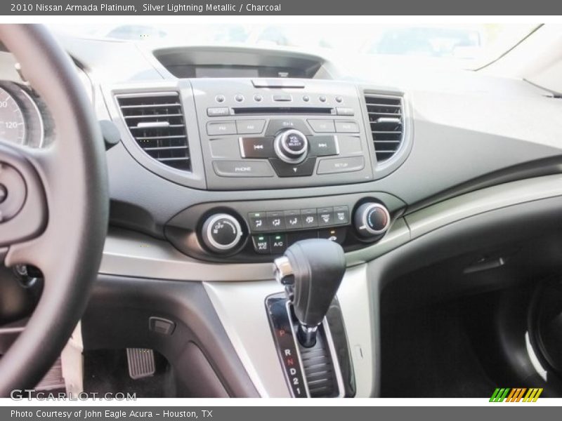 Silver Lightning Metallic / Charcoal 2010 Nissan Armada Platinum