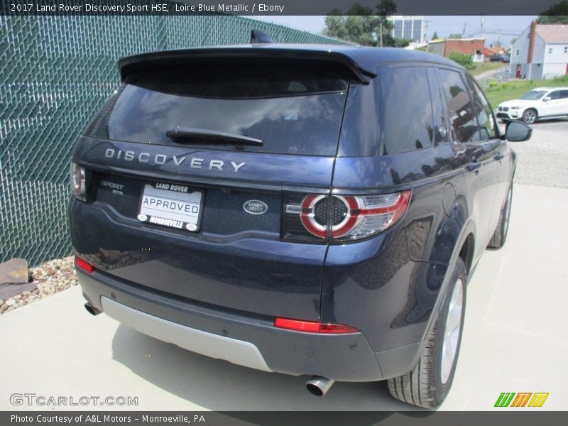 Loire Blue Metallic / Ebony 2017 Land Rover Discovery Sport HSE