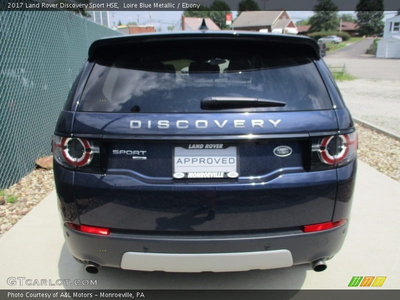 Loire Blue Metallic / Ebony 2017 Land Rover Discovery Sport HSE