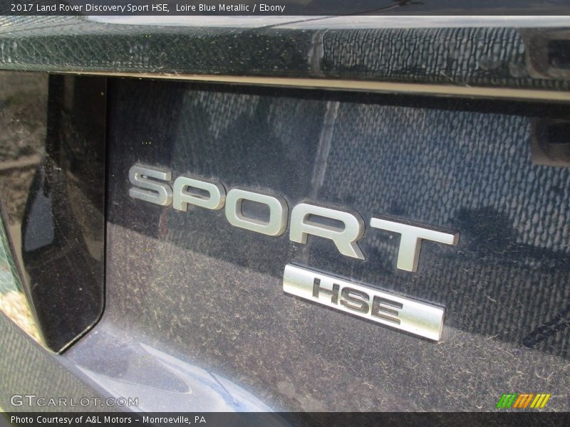 Loire Blue Metallic / Ebony 2017 Land Rover Discovery Sport HSE