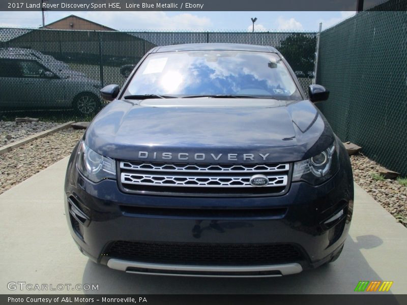 Loire Blue Metallic / Ebony 2017 Land Rover Discovery Sport HSE