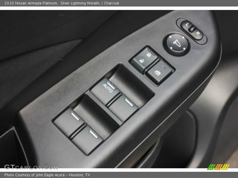 Silver Lightning Metallic / Charcoal 2010 Nissan Armada Platinum