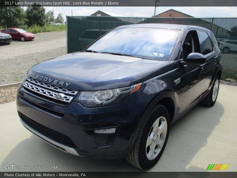 Loire Blue Metallic / Ebony 2017 Land Rover Discovery Sport HSE