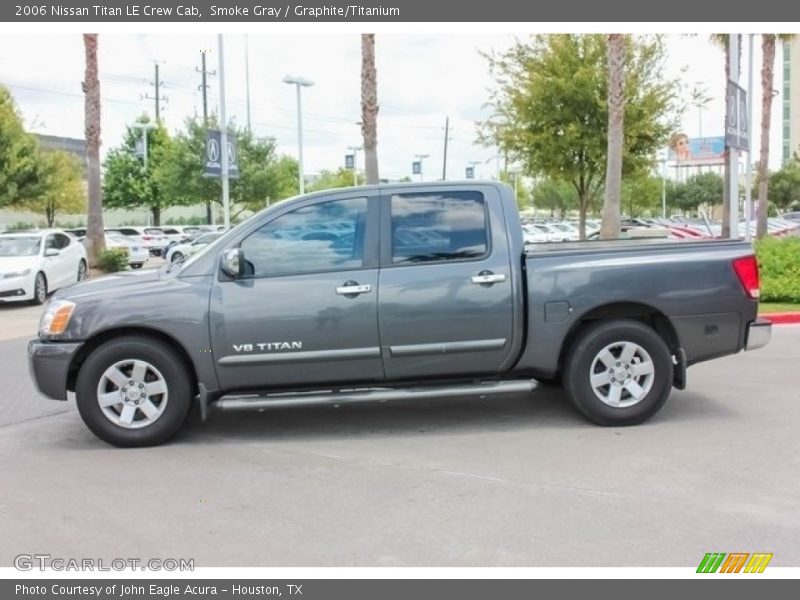 Smoke Gray / Graphite/Titanium 2006 Nissan Titan LE Crew Cab
