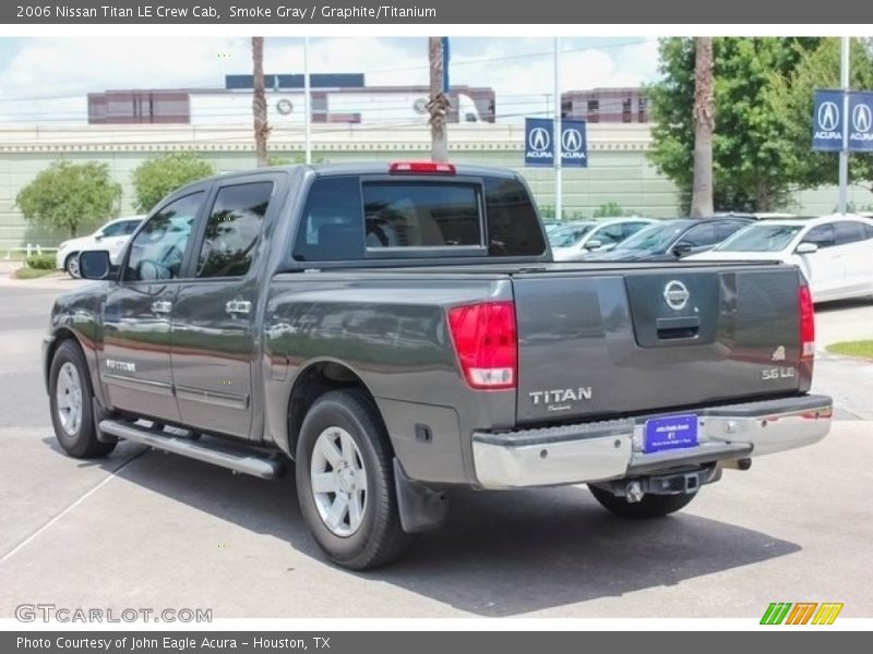 Smoke Gray / Graphite/Titanium 2006 Nissan Titan LE Crew Cab