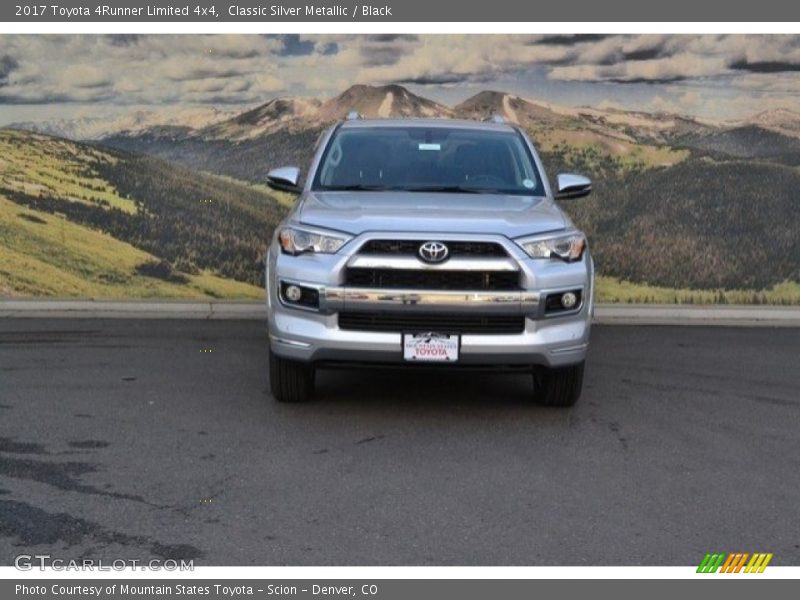 Classic Silver Metallic / Black 2017 Toyota 4Runner Limited 4x4