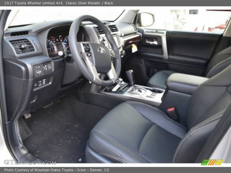 Classic Silver Metallic / Black 2017 Toyota 4Runner Limited 4x4