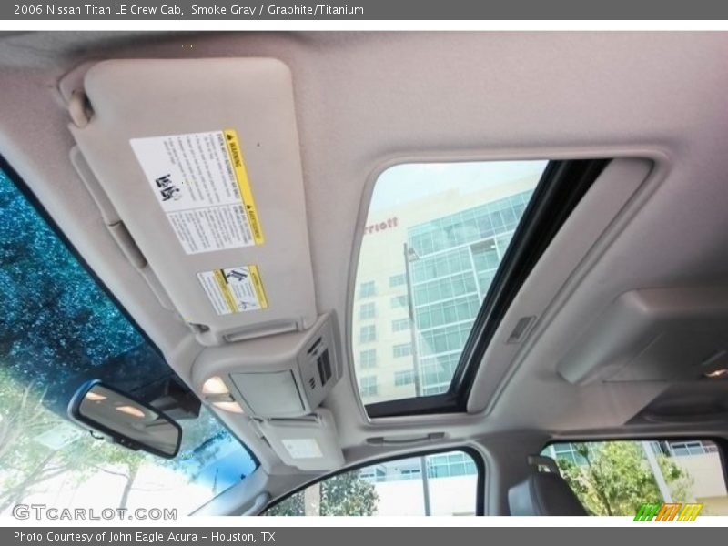 Smoke Gray / Graphite/Titanium 2006 Nissan Titan LE Crew Cab