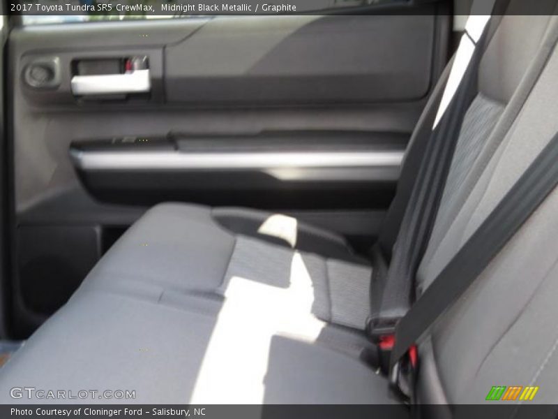 Midnight Black Metallic / Graphite 2017 Toyota Tundra SR5 CrewMax