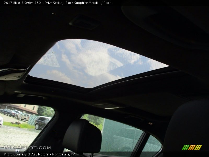 Black Sapphire Metallic / Black 2017 BMW 7 Series 750i xDrive Sedan