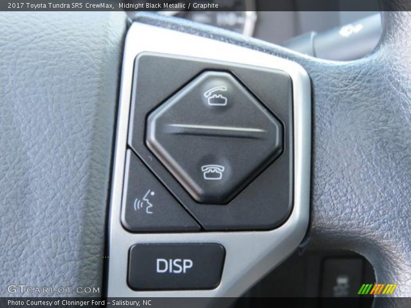 Midnight Black Metallic / Graphite 2017 Toyota Tundra SR5 CrewMax