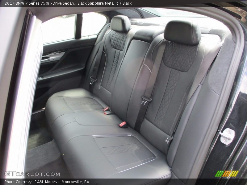 Black Sapphire Metallic / Black 2017 BMW 7 Series 750i xDrive Sedan