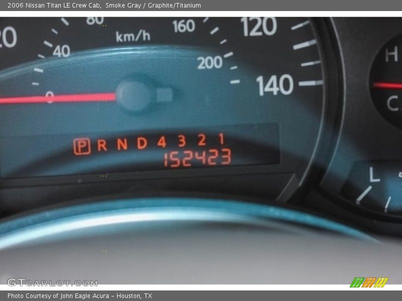 Smoke Gray / Graphite/Titanium 2006 Nissan Titan LE Crew Cab