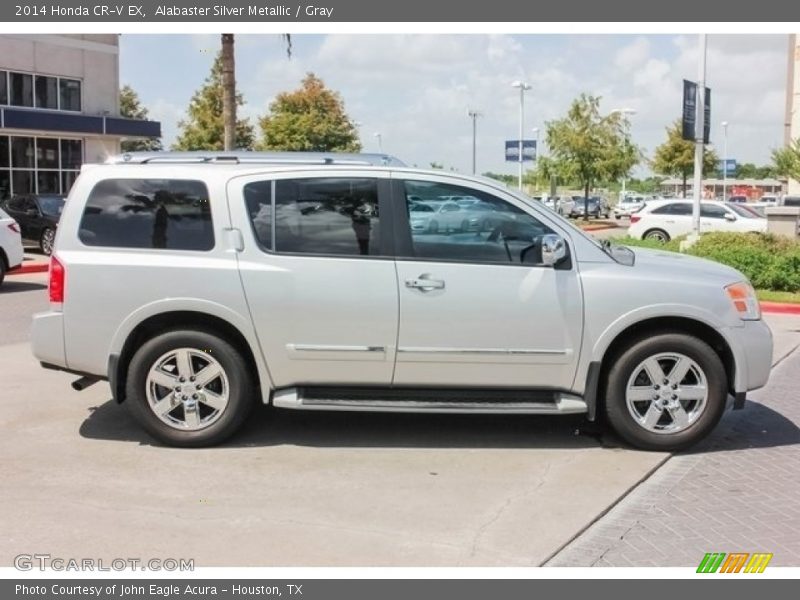 Alabaster Silver Metallic / Gray 2014 Honda CR-V EX