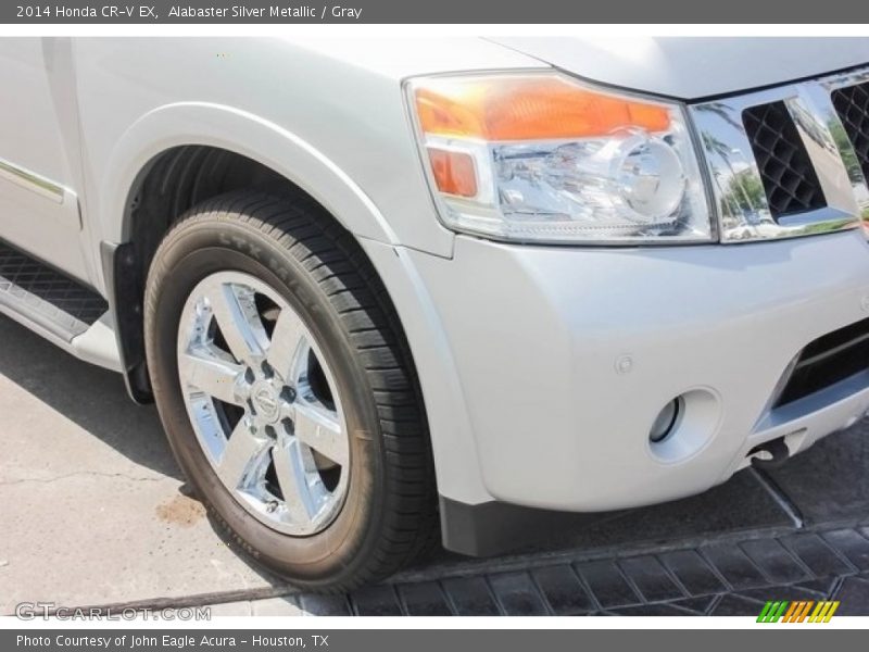 Alabaster Silver Metallic / Gray 2014 Honda CR-V EX