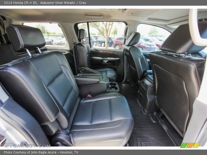 Alabaster Silver Metallic / Gray 2014 Honda CR-V EX