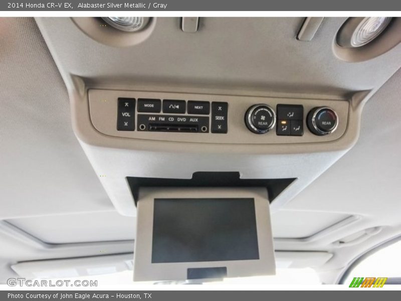 Alabaster Silver Metallic / Gray 2014 Honda CR-V EX