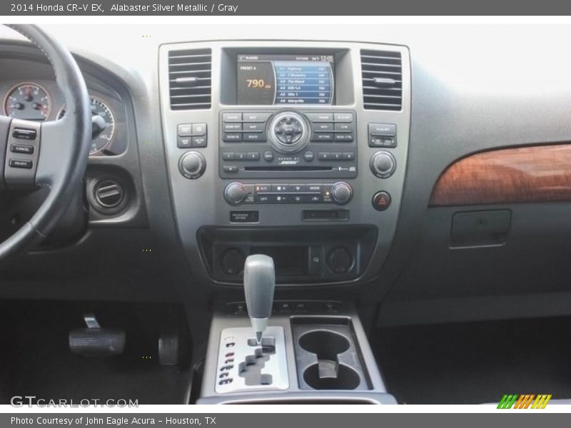 Alabaster Silver Metallic / Gray 2014 Honda CR-V EX