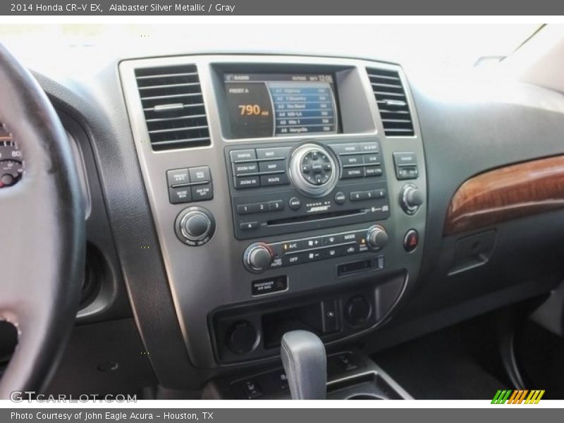 Alabaster Silver Metallic / Gray 2014 Honda CR-V EX