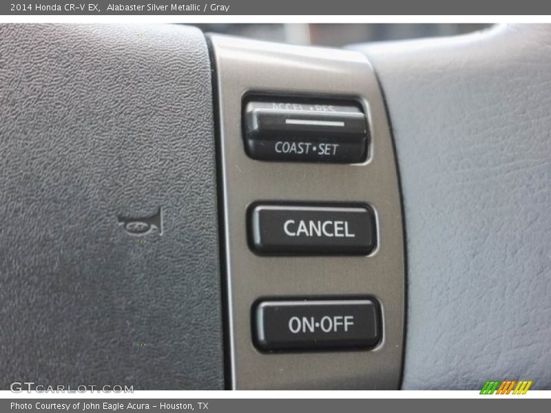 Alabaster Silver Metallic / Gray 2014 Honda CR-V EX