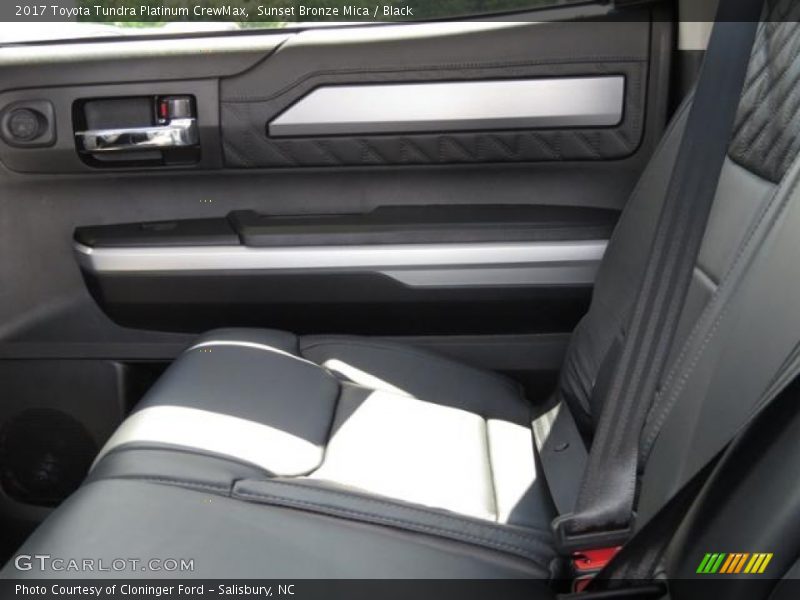 Sunset Bronze Mica / Black 2017 Toyota Tundra Platinum CrewMax