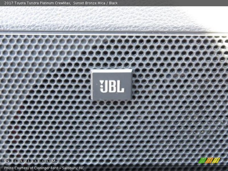 Sunset Bronze Mica / Black 2017 Toyota Tundra Platinum CrewMax