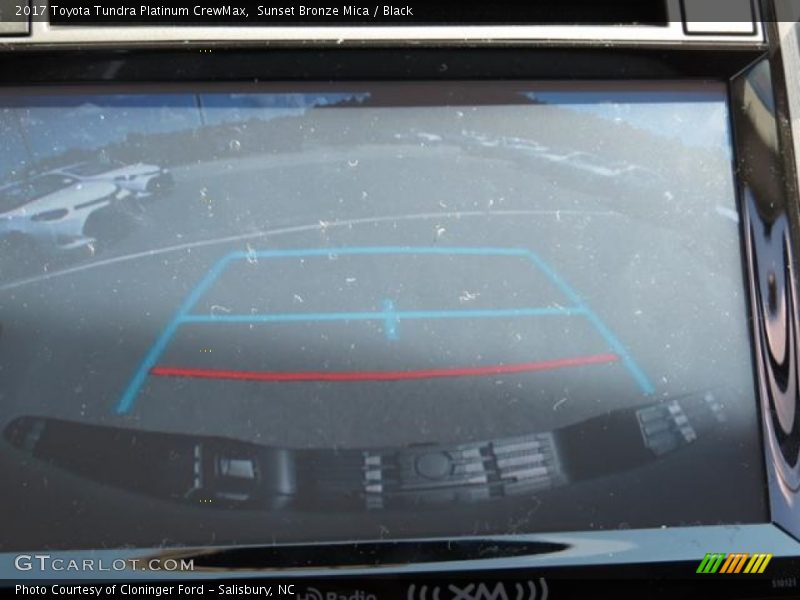 Sunset Bronze Mica / Black 2017 Toyota Tundra Platinum CrewMax